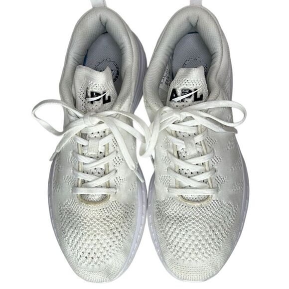 APL - Women’s “TechLoom Pro” Running Shoe in White/Black/Gum - Size 11, White - Picture 9 of 15